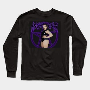 Angel onyx portrait v2 Long Sleeve T-Shirt